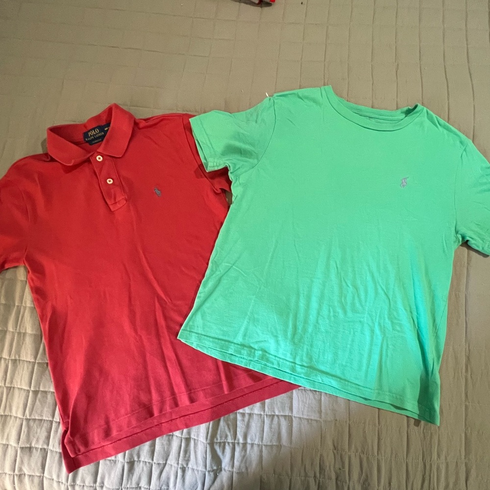 EUC Polo Ralph Lauren top bundle boys size M (10-12)
